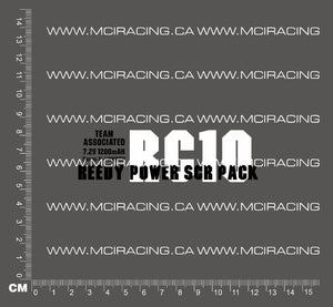1/10TH BATTERY RC SUB C CELL - REEDY POWER SCR PACK