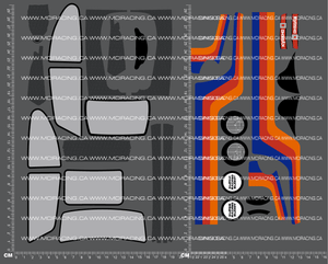 1/10TH KYO - SCORPION BAJA BEETLE RERE - SHEET 2 PANELS