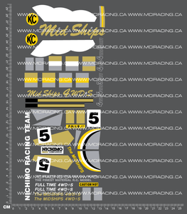 1/10TH NICHIMO - MIDSHIPS DECALS