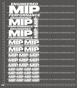 1/10TH MIP - ENGINEERED PERFORMANCE DECALS