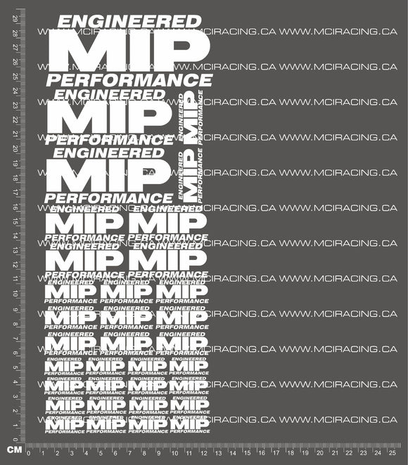 1/10TH MIP - ENGINEERED PERFORMANCE DECALS