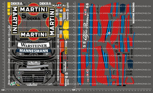 1/10TH TAM 58189 - MARTIN ALF ROME 155 V6 T1 DECALS
