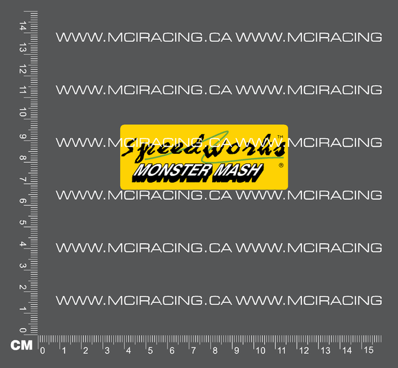 540 MOTOR DECAL - SPEEDWORKS - MOSNTER MASH