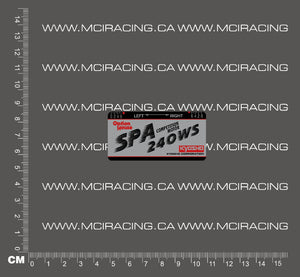 540 MOTOR DECAL - KYOSHO 240 WS SPA