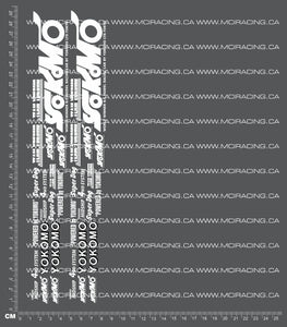 1/10TH YOK - WORKS 93 - BOX ART DECALS