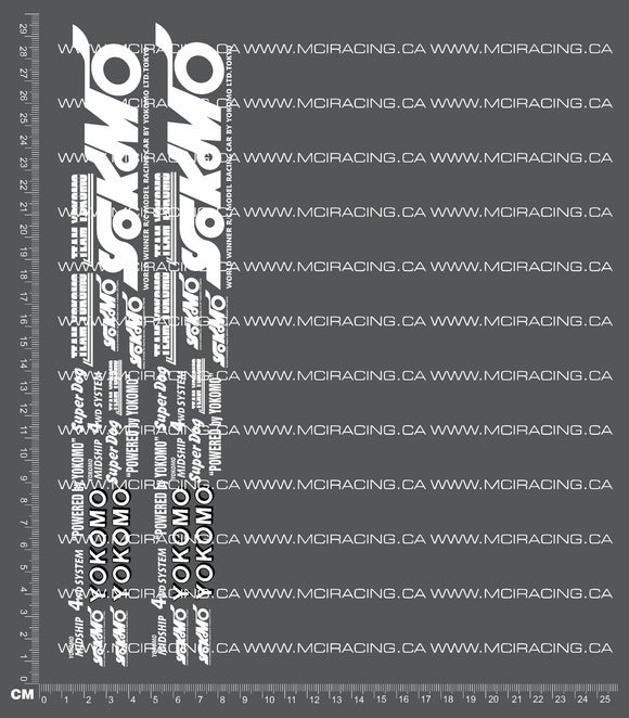 1/10TH YOK - WORKS 93 - BOX ART DECALS