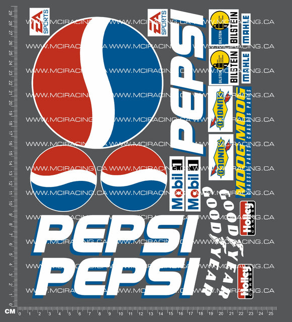 1/10TH SHORT COURSE TRUCK - PEPSI DECALS