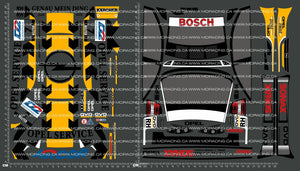 1/10TH TAM 58263 - OPEL V8 COUPE DECALS