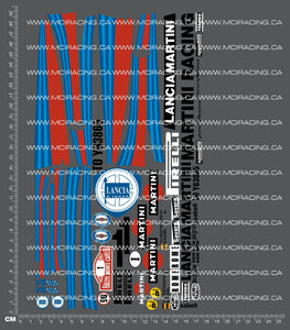 1/10TH TAM 58040 - LANCIA 037 RALLY DECALS