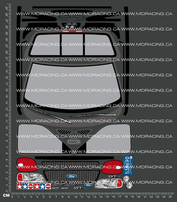 1/10TH TAM 58222 - FOR SVT-150 DECALS