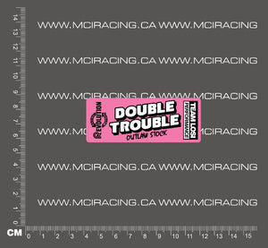540 MOTOR DECAL - LOS - DOUBLE TROUBLE