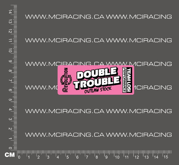 540 MOTOR DECAL - LOS - DOUBLE TROUBLE