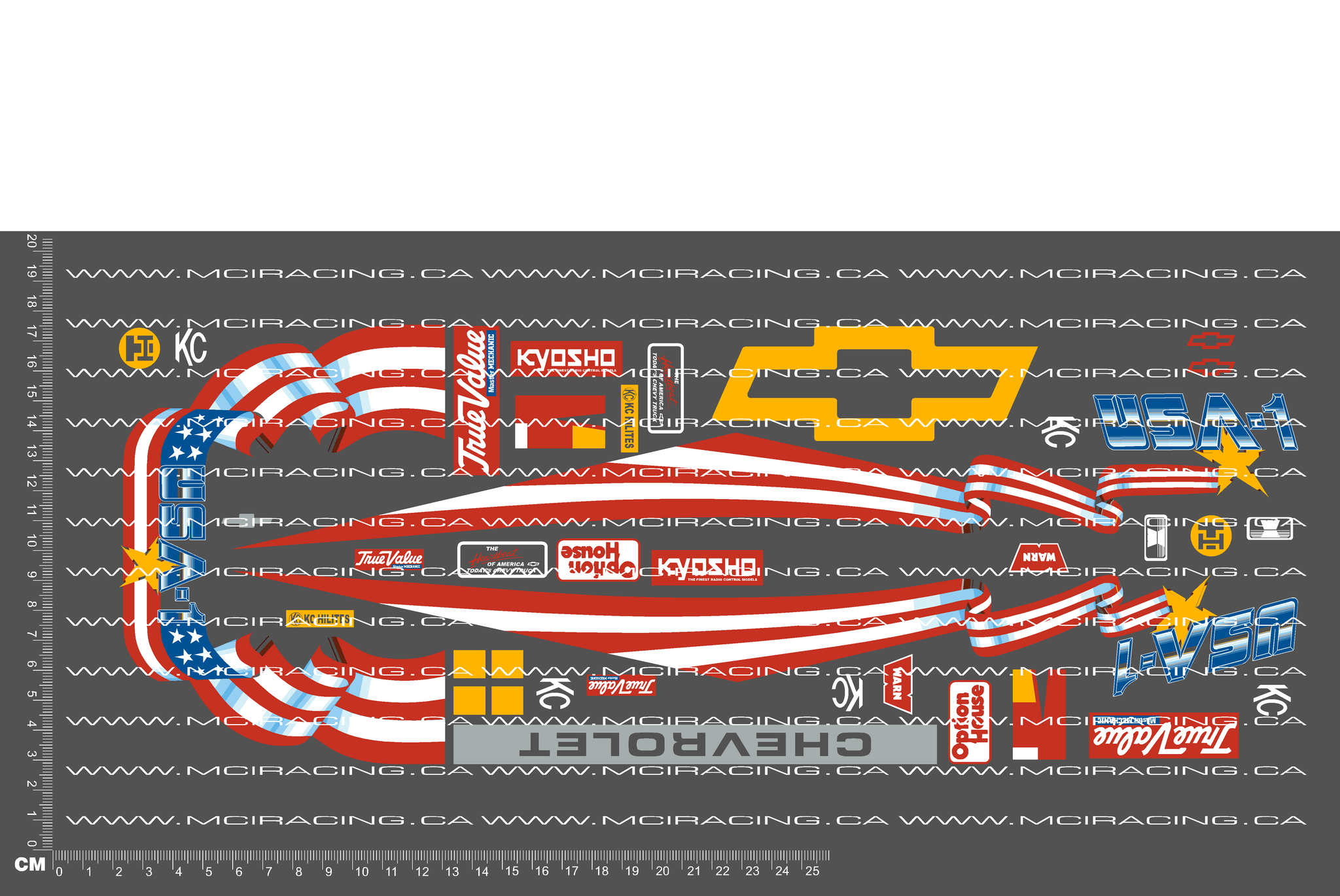 1/10TH KYO - LAZER ZX-S DECALS – Mciracing.ca