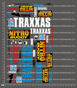 1/10TH TRAX - NITRO BUGGY DECALS