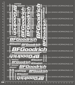 1/10TH BF GOODRIC DECALS