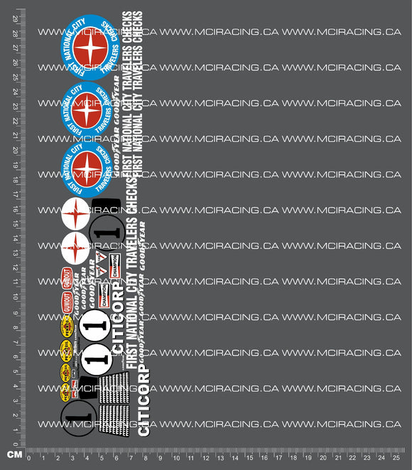1/12TH TAM 58021 - CAN-AM LOLA (RM) DECALS