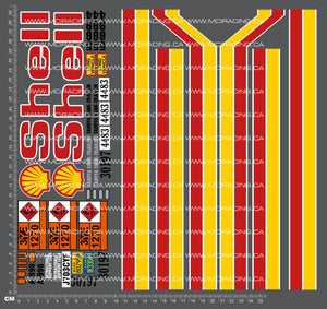 1/14TH TAM - SHELL TANKER DECALS