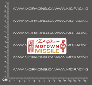 540 MOTOR DECAL - LOS - JACK JOHNSON MOTOWN MISSILE