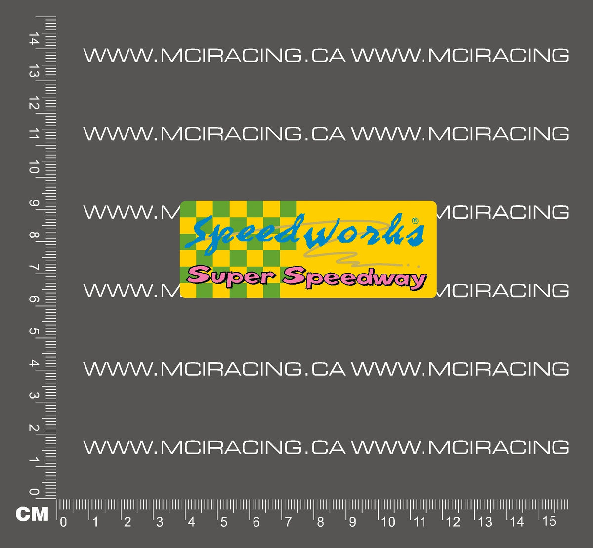 540 MOTOR DECAL - SPEEDWORKS - SUPER SPEEDWAY – Mciracing.ca